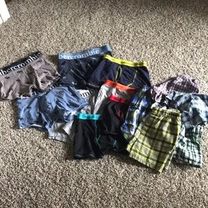 Boys briefs and boxer briefs medium and large
